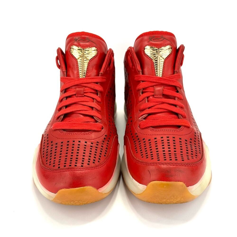 Nike Kobe X 10 Mid EXT 2015 Basketball Shoes Men Sz 13 University Red 802366-600 - Picture 13 of 16
